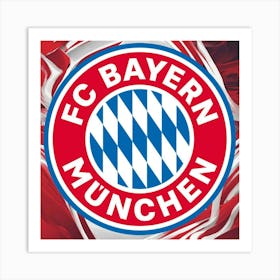 FC Bayern München Logo Wall Art 38 Art Print