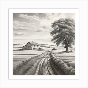 Country Road Art Print