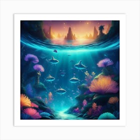 Under The Sea 9 Art Print