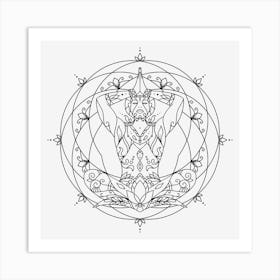 Meditation Mandala 07 Art Print