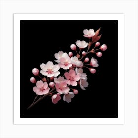 Cherry Blossoms 3 Art Print