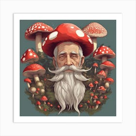 Take me back to amanita Art Print