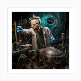 Rick And Morty Art Print