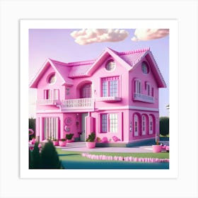 Barbie Dream House (537) Art Print