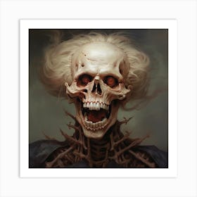 Skeleton 2 Art Print