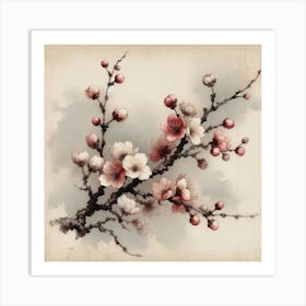 Cherry Blossoms 2 Art Print