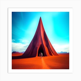 Red Dome Art Print