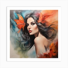 Woman Art Print