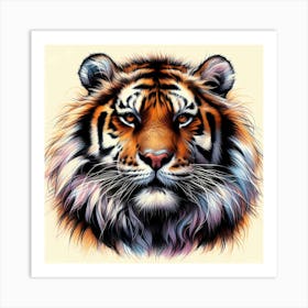 Wild Animal Illustration 129 Art Print