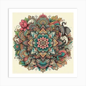 Mandala 10 Art Print