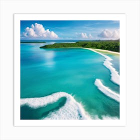 Blue Lagoon Art Print