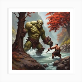 Horde Of Dwarves 1 Art Print