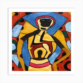 African Art #3 Art Print