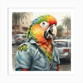 Parrot 39 Art Print