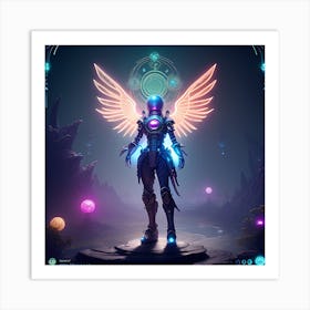 Angel Of Light 7 Art Print