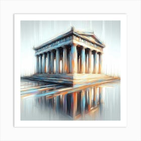 Greece Temple of Artemis Art Print