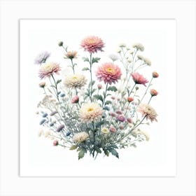 Flowers of Cynia 1 Art Print