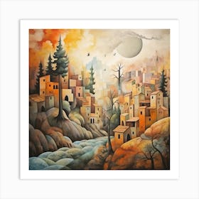 Surreal Splendors Art Print