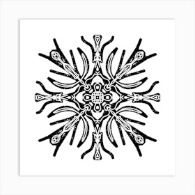 Snowflake 25 Art Print