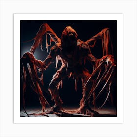 Demon In The Dark Art Print