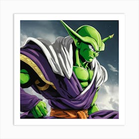 Dragon Ball Z Wallpaper Art Print