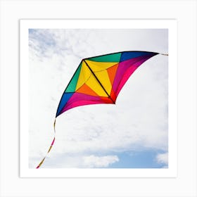 Kite Flying In The Sky Art Print