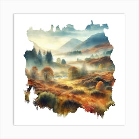 Autumn Landscape 4 Art Print