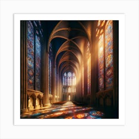 Stained Glass Window 2 Art Print