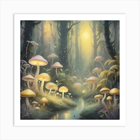 Fairy Forest 2 Art Print