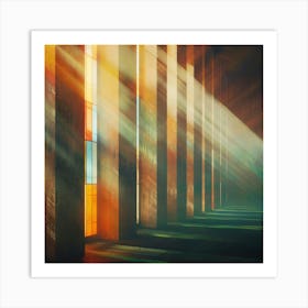 Light Rays Art Print