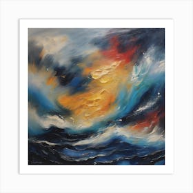 Stormy Seas Art Print