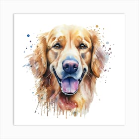 Golden Retriever 2 Art Print