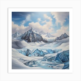 Arctic Landscape Art Print