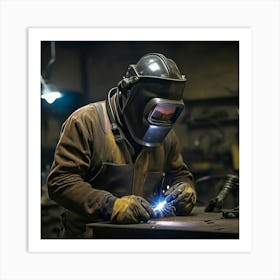 Welder Welding 1 Art Print