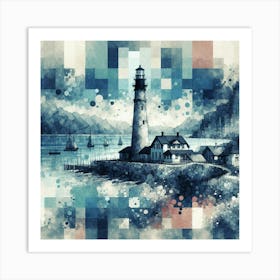 Lighthouse 2 Art Print