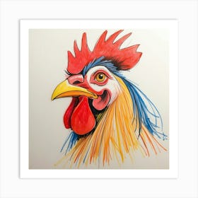 Rooster 22 Art Print