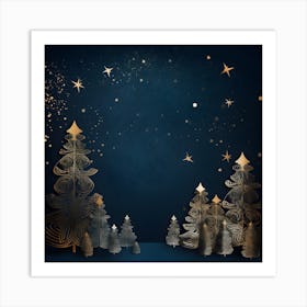 Elegant Christmas Design Series023 Art Print