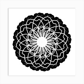 Lace Doily Poster