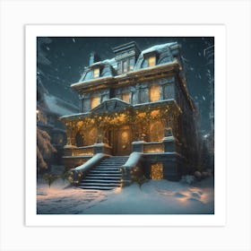 Victorian House 7 Art Print