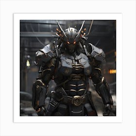 Futuristic Armor Art Print