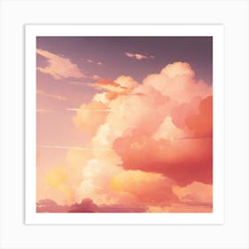 Cloudy Sky 1 Art Print