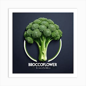 Broccoli Flower 3 Art Print