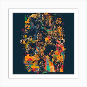 Kings Of Reggae Art Print