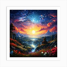 Beautiful Sunset Art Print