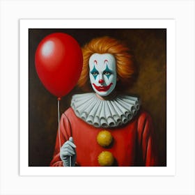 Send in The Clowns Art Print