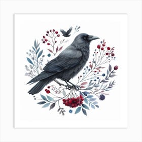 Ravens 2 Art Print