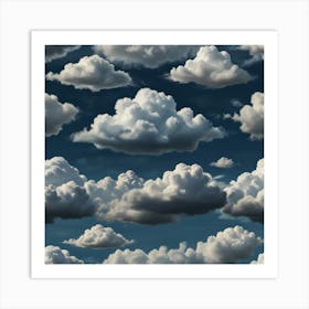 Clouds In The Sky Art Print