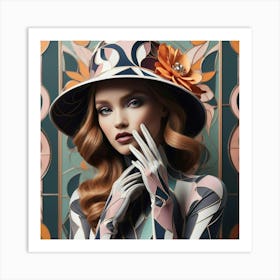 London Fashion Week 2 Art Print