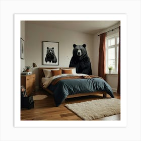 Leonardo Lightning Animals In My Room Bear Art 2 Art Print