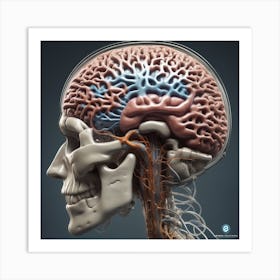 Brain Anatomy 7 Art Print